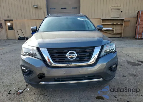 2019 Nissan Pathfinder S z USA, uszkodzony, nr VIN 5N1DR2MM4KC583413